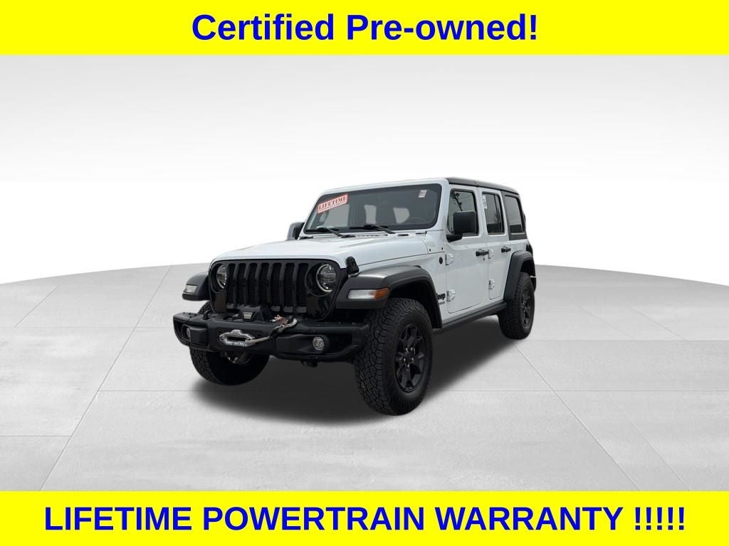 2021 Jeep Wrangler Unlimited Willys 4x4
