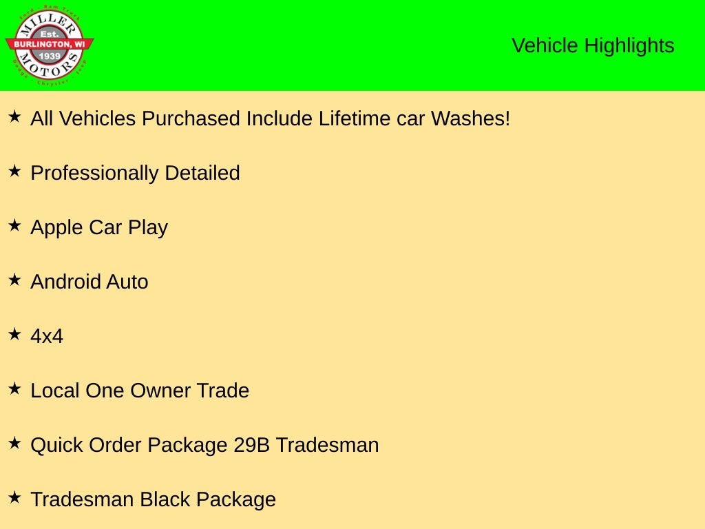 2023 RAM 1500 Classic Tradesman