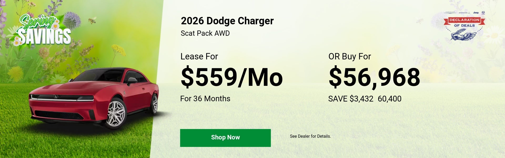 Dodge Charger Specials